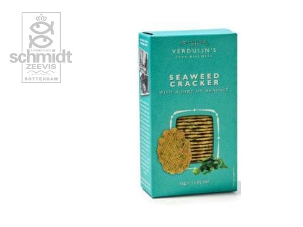 Zoute wafels met zeewier