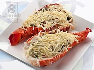 Langoustestaart gevuld