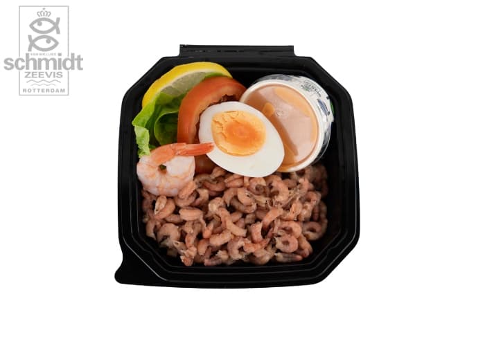 Cocktail met Hollandse garnalen
