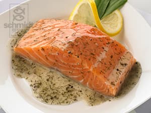Zalmfilet, dille