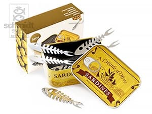 Cocktailvorkjes Sardines