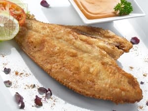 Gebakken schol