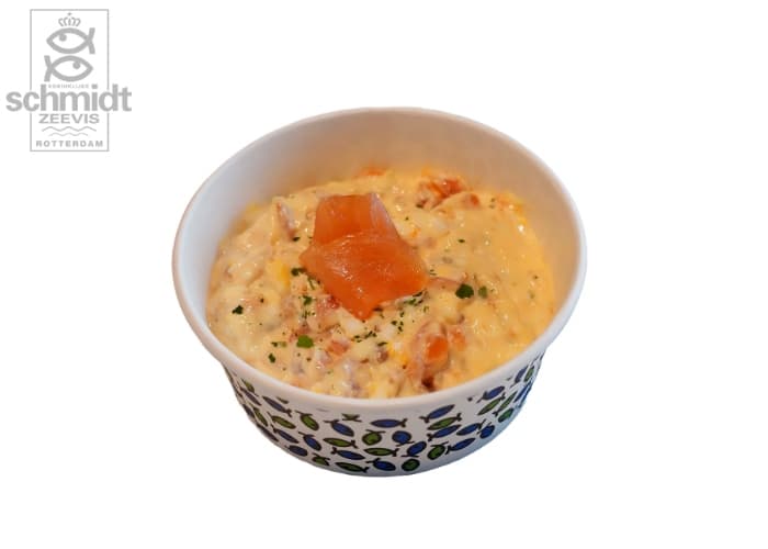 Gerookte zalm en ei