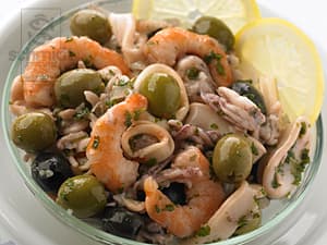 Octopus salade