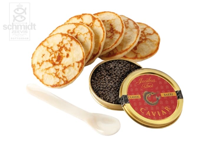 Caviaar proeverij